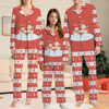 Picture of Family Christmas Pajamas Set - Red Christmas Pattern Pajams