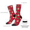 Picture of Custom Photo Face Christmas Socks - Red Socks with Christmas Tree - Personalized Gift for Family and Friends