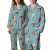 Picture of Personalized photo pajamas Customized family pajamas complete set
