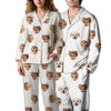Picture of Custom Colorful Pajama Set - Personalized Face Copy Unisex Pajamas - Best Gift for Family, Friend