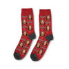 Picture of Custom Photo Face Socks - Custom XOXO Socks - Personalized Gift for Couples and Family