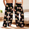 Picture of Personalized Pajama Pants - Custom Face Christmas Pajama Pants - Colorful Lights