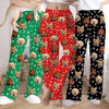 Picture of Personalized Pajama Pants with Pet Faces - Personalized Pajama bottoms - Christmas Gift