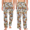 Picture of Personalized Pajama Pants with Faces - Personalized Pajama bottoms for gift giving - Christmas Gift for Friends