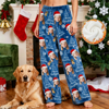 Picture of Personalized Flannel Pajama Pants - Personalized Face Pajama Gift - Christmas Gift