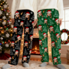 Picture of Personalized Flannel Pajama Pants - Personalized Face Pajama Gift - Christmas Gift