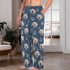 Picture of Personalized Flannel Pajama Pants - Personalized Pajama Bottom with Pet Face
