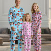 Picture of Custom Pajama Sets - Personalised Long Sleeve Pajama with Faces and Name