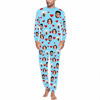 Picture of Custom Pajama Sets - Personalised Long Sleeve Pajama with Faces and Name