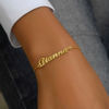 Picture of Custom Name Bracelet - Personalized Stainless Steel Name Bracelets - Nice Valentine's Day Gift