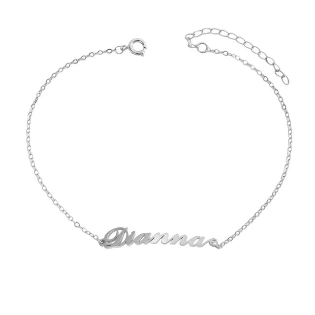 Picture of Custom Name Bracelet - Personalized Stainless Steel Name Bracelets - Nice Valentine's Day Gift