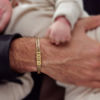 Picture of Father's Day Gift - Custom Stainless Steel Bracelet with Engraved Kids Names