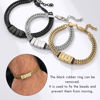 Picture of Father's Day Gift - Custom Stainless Steel Bracelet with Engraved Kids Names
