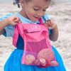 Picture of Personalized Mesh Bags - Custom Embroidered Shell Mesh Bags - Custom Embroidered Beach Bags
