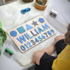 Picture of Personalized Wooden Name Puzzle Board - Digital and Graphic Models - Personalized Gift for Baby Girls