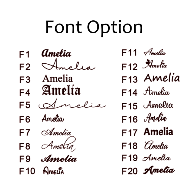 Picture of Custom Name Necklace with Birthstone - Personalized Stainless Steel Name Necklace - Valentine's Day Gift for Her - Custom Necklace