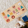 Picture of Personalized Wooden Name Puzzle - Custom Toy Gift for Baby and Kids - Personalized Name Puzzle for Toddlers - 1st Birthday Gift for Your Baby Girl