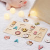 Picture of Personalized Wooden Name Puzzle - Custom Toy Gift for Baby and Kids - Personalized Name Puzzle for Toddlers - 1st Birthday Gift for Your Baby Girl