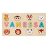 Picture of Personalized Wooden Name Puzzle - Custom Toy Gift for Baby and Kids - Personalized Name Puzzle for Toddlers - 1st Birthday Gift for Your Baby Girl