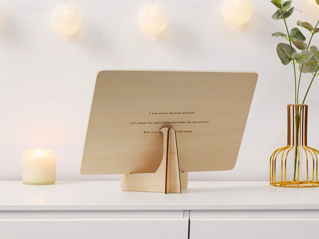 Picture of Personalized Wooden Name Puzzle - Custom Name Puzzle with Transportation - Personalized Gift for Toddlers