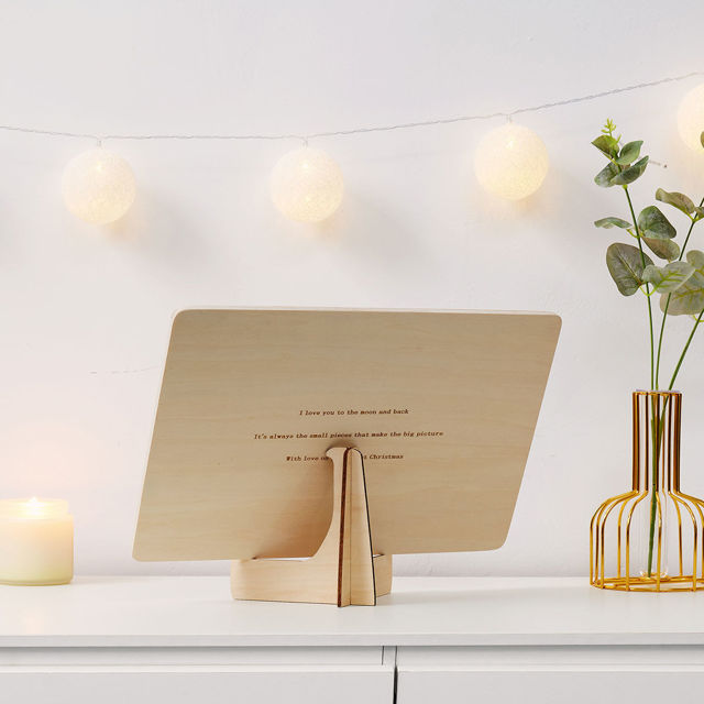 Picture of Personalized Easter Bunny Figure Name Puzzle - Personalized Name Puzzle For Easter Basket Stuffer - Easter Gifts for Kids