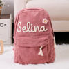 Picture of Personalized Embroidered Name Backpack for Toddler - Personalized Name Embroidered Backpack - Back to School Gift