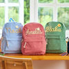Picture of Personalized Embroidered Name Backpack for Toddler - Personalized Name Embroidered Backpack - Back to School Gift