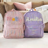 Picture of Personalized Embroidered Name Backpack for Kids - Personalized Backpack with Name - Back to School Gift