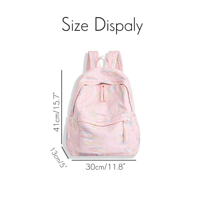 Picture of Personalized Embroidered Name Backpack for Kids - Personalized Backpack with Name - Back to School Gift