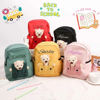 Picture of Personalized Embroidered Bear Toddler Backpack with Name - School Bag - Back to School Gift for Kids