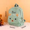 Picture of Personalized Embroidered Bear Toddler Backpack with Name - School Bag - personalized Back to School Gift for Kids