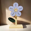 Picture of Personalized 3D Petal Flowers - Custom Wooden Plants with Family Names - Personalized Wooden Flower Puzzles for Mother's Day and Father's Day
