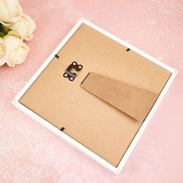 Picture of Personalized Flower Shadow Box for Nana - Custom Nana's Rose Frame Box - Custom Flower Box with Kids Names - Personalized Birthday and Mother's Day Gift for Grandma