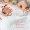 Picture of Personalized Baby Name Blanket - Embroidered Letter Blanket - Custom Embroidered Baby Blanket
