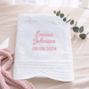 Picture of Personalized Baby Name Blanket - Embroidered Letter Blanket - Custom Embroidered Baby Blanket