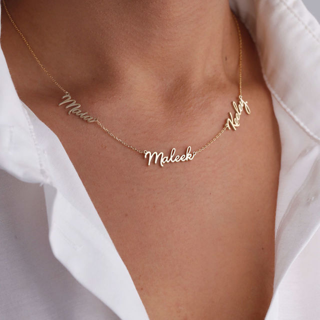 Picture of Personalized stainless steel Name Necklace | Custom Jewelry
