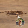 Picture of Personalized Photo Projection Bracelet - Handmade Minimalist Memorial Projection Jewelry - Heart-Shaped Bracelet - Gift for Her and Him