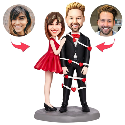 Picture of Custom Bobbleheads: Valentine’s Love Game | Personalized Bobbleheads for the Special Someone as a Unique Gift Idea｜Best Gift Idea for Birthday, Christmas, Thanksgiving