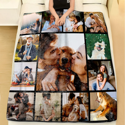 Picture of Personalized Blankets - Custom Christmas Blankets - Custom Photo Blankets