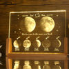 Picture of Personalized Moon Phase Crystal Lamp | Family Moon Phase Crystal Lamp